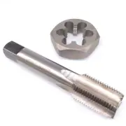 US Stock HSS M24 x 2mm Tap & M24 x 2mm Hexagon Die Metric Thread Right Hand Set