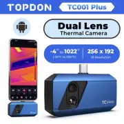 TOPDON TC001Plus Thermal Camera 256*192 Pixels with 100W Visible Light Lens
