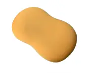 Memory Foam Pillow Home Dormitory Soft Washable Relax Neck Support Sleep Pillow For Men Womenyellow