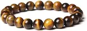 [QJZM] Bracelets for Women Crystal Bracelet Jewelry Energy rystal Yoga Bracelet Drop-Yellow_8mm Beads