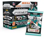 2024 Panini Prizm NFL Football Mega Box Sealed Pink Pulsar Prizm