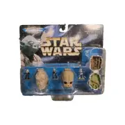 Micro Machines Star Wars Head Pods #4 Bib Fortuna Figrin D'an Scout Trooper NEW