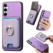 B3 For Samsung Galaxy A35 5G Case Kickstand Phone Cover Detachable ic Card Holder