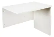 Rapidline Rapid Vibe Desk Return W900 x D600 x H730mm All White