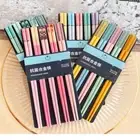 Tools Gift Tableware Non-Slip Food Sticks Chop Sticks Reusable Chopsticks