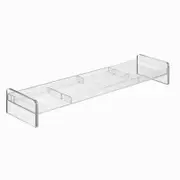 Desky Monitor Stand Organiser - Clear