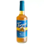 Torani Sugar-Free Belgian Cookie Flavoring Syrup 750 mL Glass Bottle 880373128