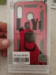 LeYi Compatible for Samsung Galaxy S20 FE 5G Case with Ring Kickstand Red