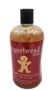 Philosophy The Gingerbread Man Foaming Bubble Bath Shower Gel 16 oz New Sealed