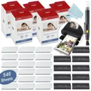 Canon KP-108IN Color Ink/Paper Set for SELPHY CP910 CP1300 CP1500- 540 Sheet Kit