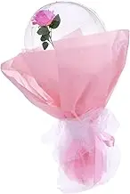 BATHVEVE Valentine's Day Luminous Rose Balloon Light Bouquet Romantic Desktop Decor for Weddings Parties Special Occasions Unique present Idea for Loved Ones DIY Balloon Arrangement