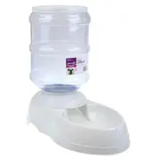 11L Automatic Plastic Pet Dog Cat Food GRAVITY Feeder Bowl Fountain Dispenser