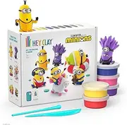 [HEY CLAY] Minions Set of 15 Cans of Air-Drying Clay with Modelling Tools and Fun Interactive Instructions