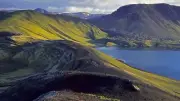 Landscape iceland nature nordic Custom Gaming Mat Desk
