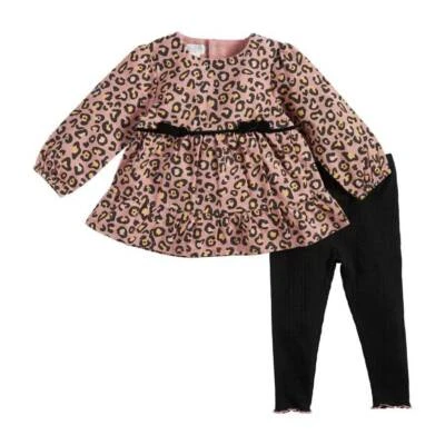 Mud Pie Leopard Tunic & Legging Set 12-18M 24M/2T 3T 4T 5T