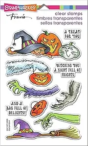 STAMPENDOUS Clear Stamps STAMPND Fright GFT