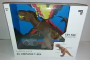 Sharper Image RC Animated T-Rex Dinosaur With Remote New In Box