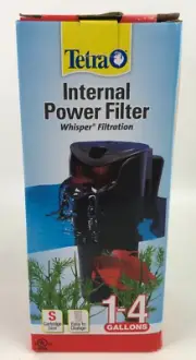 Tetra Whisper In-Tank Internal Power Filter for 1-4 gallons - New - S Cartridge