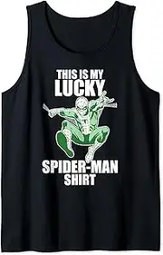 [Marvel] Spider-Man This Is My Lucky Spider-Man Shirt Tank Top