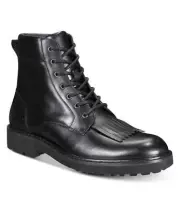 INC International Concepts Men’s Brix Kiltie Leather Boots