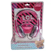 LOL Surprise Kids Headphones Adjustable Headband-Parental Volume Control New