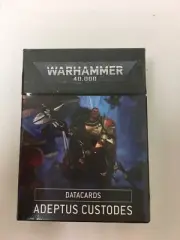 Warhammer 40K Adeptus Custodes Datacards 9th Edition