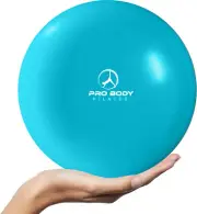 Ball 9 Inch - Small Exercise Ball for Stability, Barre, Core, Ab Workouts, Yoga,