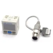 SMC ZSE30A-N01-B-G-X510 Digital Vacuum Pressure Switch, 12-24VDC, 0 to -101kPa