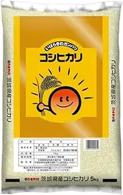 Ibaraki Koshihikari white short grain rice 5kg, Made in Ibaraki, Japan
