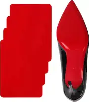 Self-Adhesive Red Sole Protector for Christian Louboutin High Heels, 4 Pcs