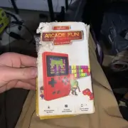 Merkury Innovations Arcade Fun Portable Game Console 200 Games (RED)