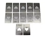 12 Pcs Ace of Spades Poker Card Bottle Opener - Out of Box