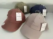 New Tommy Bahama Baseball Golf Cap Hat Strap White Grey Khaki Blue Designer logo