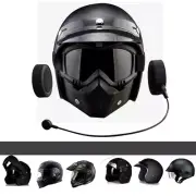 BT17 Motorcycle Helmet Bluetooth Wireless Headset Handsfree Earphones Headphones