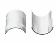 ORIGINAL! HANDLEBAR SHIM ALLOY 28.6MM TO 31.8MM SILVER.