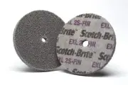 Scotch-Brite EXL Unitized Wheel, XL-UW, 2S Fine, 2 in x 1/4 in x 3/16 in