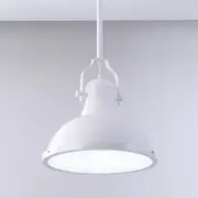 Amani Metal Pendant Light - White
