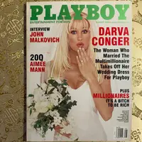 在飛比找蝦皮購物優惠-原版 PLAYBOY 花花公子雜誌2000年8 月 (落跑新