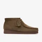 Clarks Men's WallabeeEVO BT Green Leather 26183450