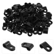 200pcs Cable Clip 5mm Wire Holder Ethernet Cable Coax Cable For Wire Management