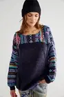 Free People We the Free Nothing Compares Pullover Size M