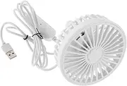 BUGUUYO 360Degree USB Powered Speed Car Fan for Air Outlet Circulator for Hot Weather Designed for Vehicles Convenient Cooling