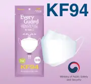 10x Adult KF94 Face Mask Protective 4 Layer Individual Pack Made in Korea K-94
