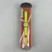Rare! Swatch Watch Avantage Tennis Ball Felt Wrist Watch (GK277) Neon Glow Vtg