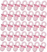LRXIYODE Mini Pacifiers for Baby Shower Favors 150pcs Small Acrylic Dummies Baby Shower Games Present