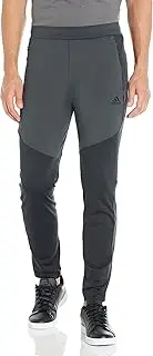 [adidas] Men's Yoga Pants, Carbon, Large
