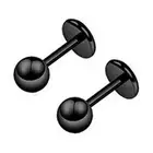 Earrings Lightweight Ear Decoration Barbell Shape Helix Tragus Stud Earrings