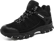 [Generic] Mens Hiking Shoes Walking Camping Boots Outdoor Work Boots Travel Backpacking Boots