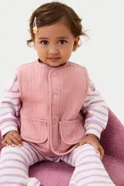 [Bonds] Bonds Newbies Quilted Vest in Jupiter Size: 0-3 Months 0-3 Months Jupiter