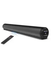 2000mAh Soundbar for Smart TV with 6 Built-in Speakers (2 Surround Bass), Blu...